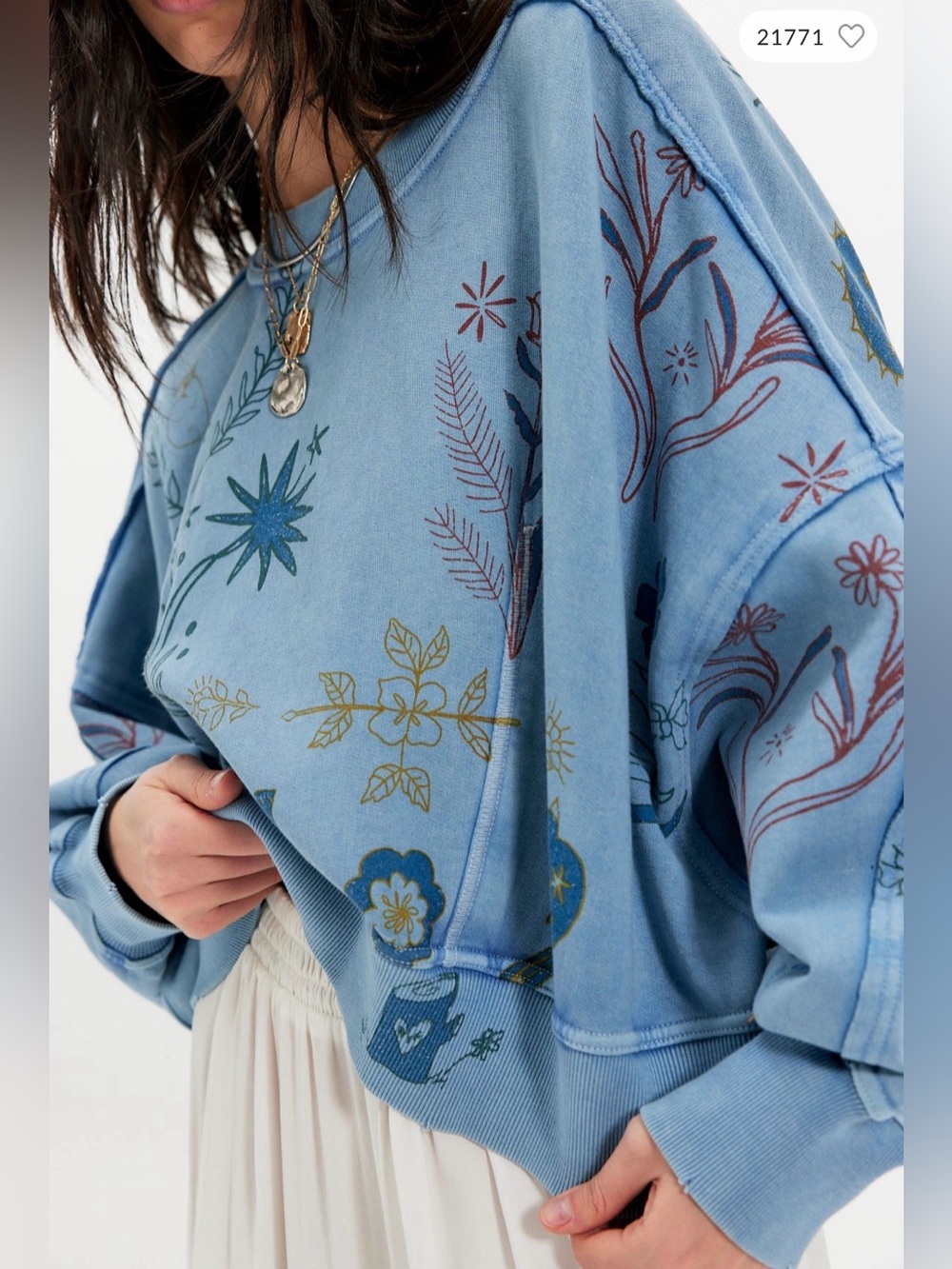 Free people Gaia sweatshirt